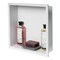 Alfi Brand 16" x 16" White Matte SS Square Sgl Shelf Bath Shower Niche ABNC1616-W - alternate 1